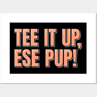 Ese Pup Golf Posters and Art